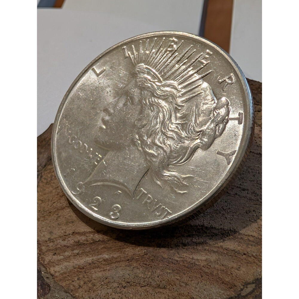 1923 D Peace Silver Dollar Coin Collectible